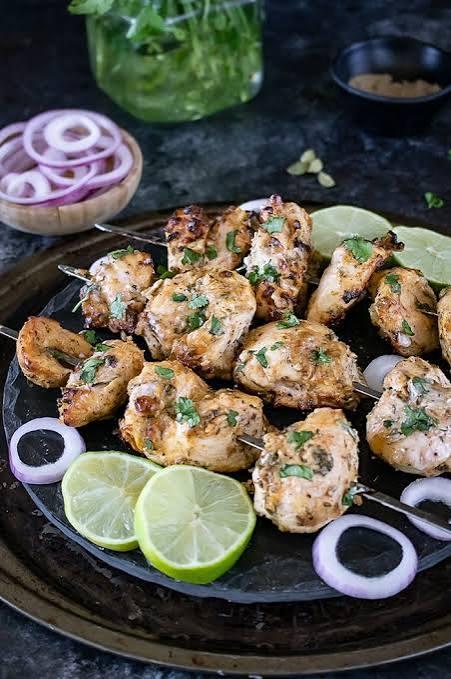 Murgh malai tikka